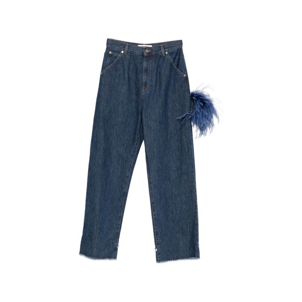 Darkpark Blue Denim - Straight-Leg Jeans Women